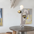 Translucent Frosted Glass Pendant Light