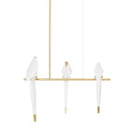 Paper Crane Bird LED Chandelier