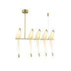 Paper Crane Bird LED Chandelier