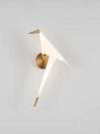 Paper Crane Wall Lamp