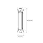 Pillar Offset Wall Lamp