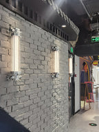 Pillar Offset Wall Lamp