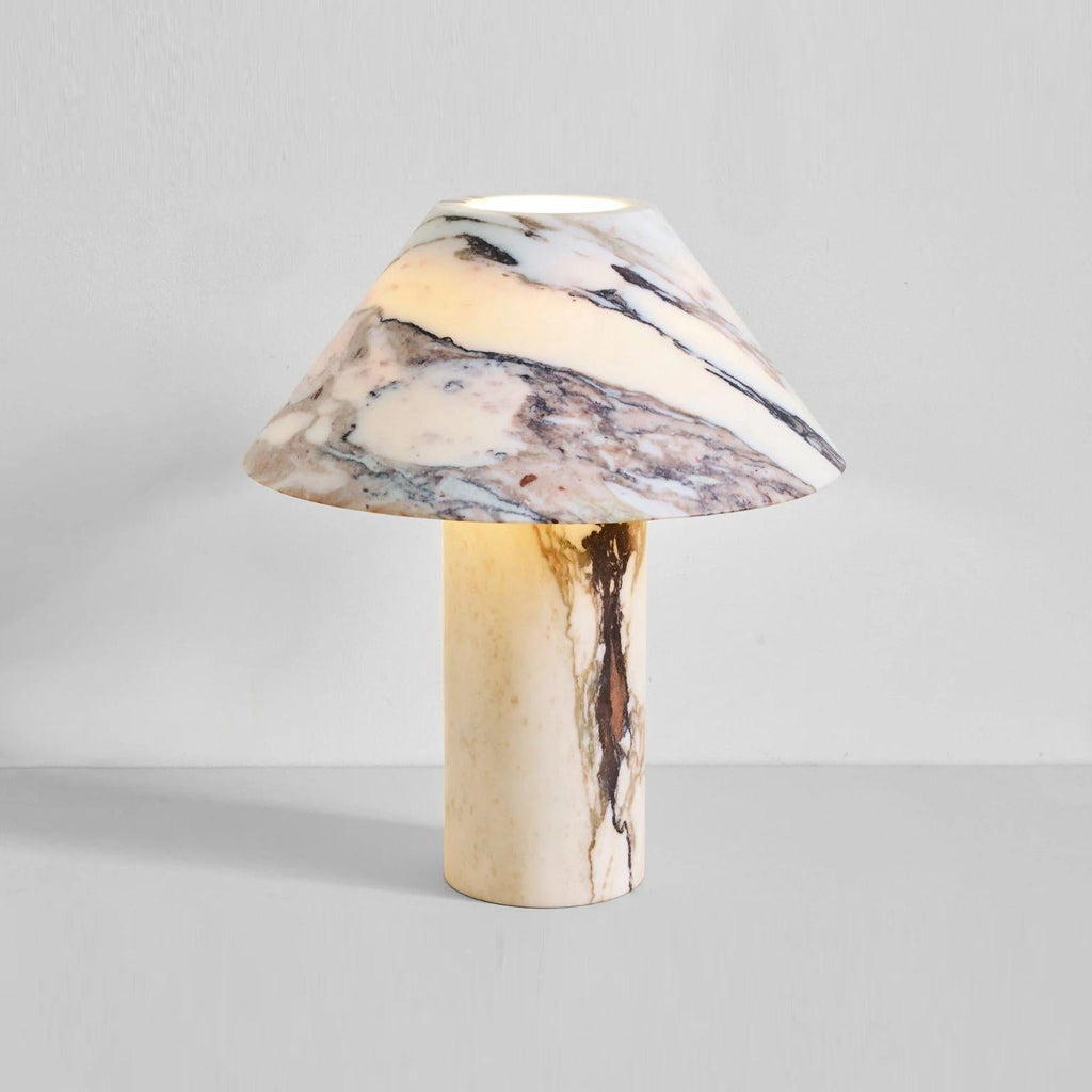 Pillar Stone Table Lamp