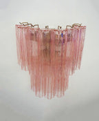 Pink Murano Glass Wall Sconces