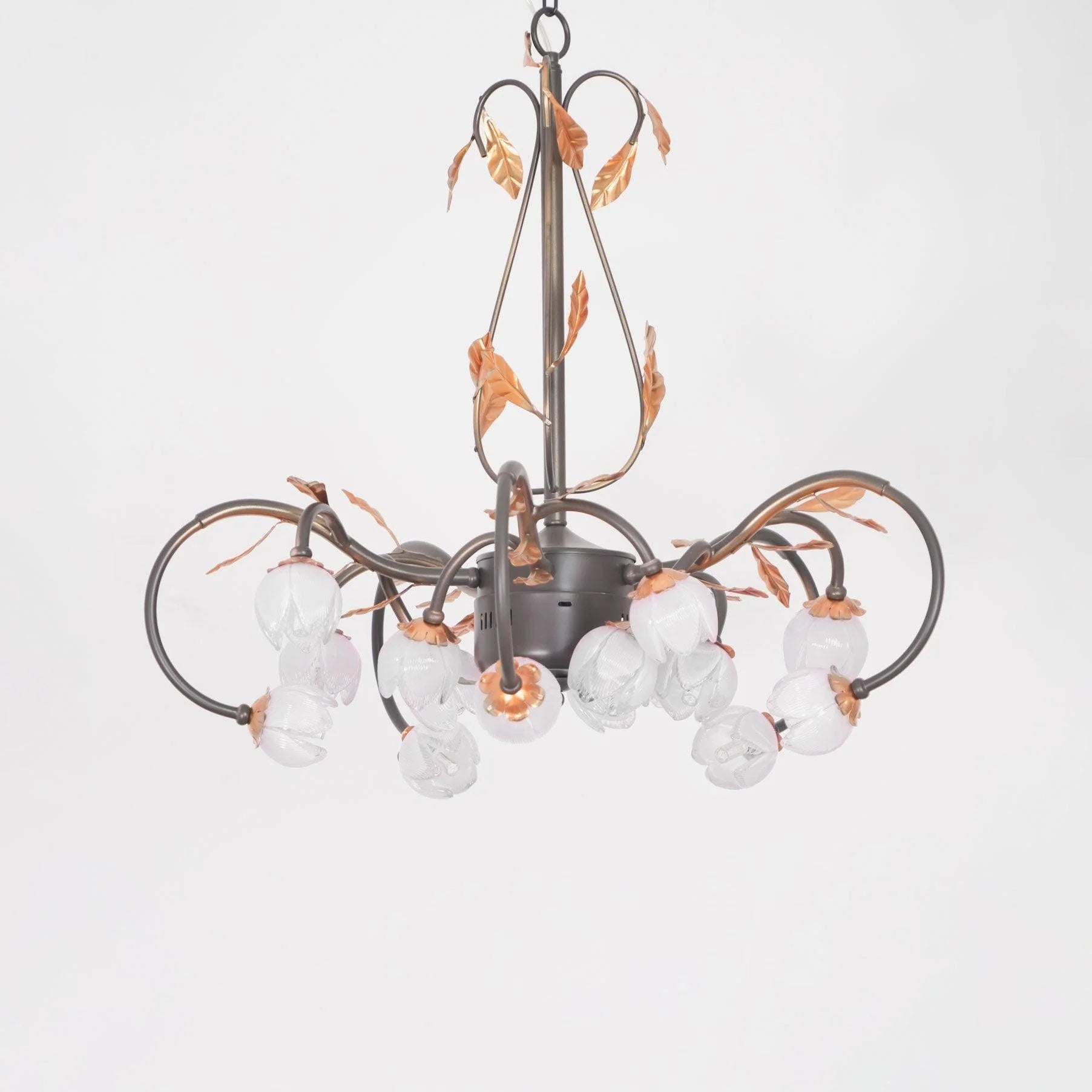 Pink Tulip Chandelier
