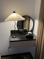 Pleated Hat Table Lamp
