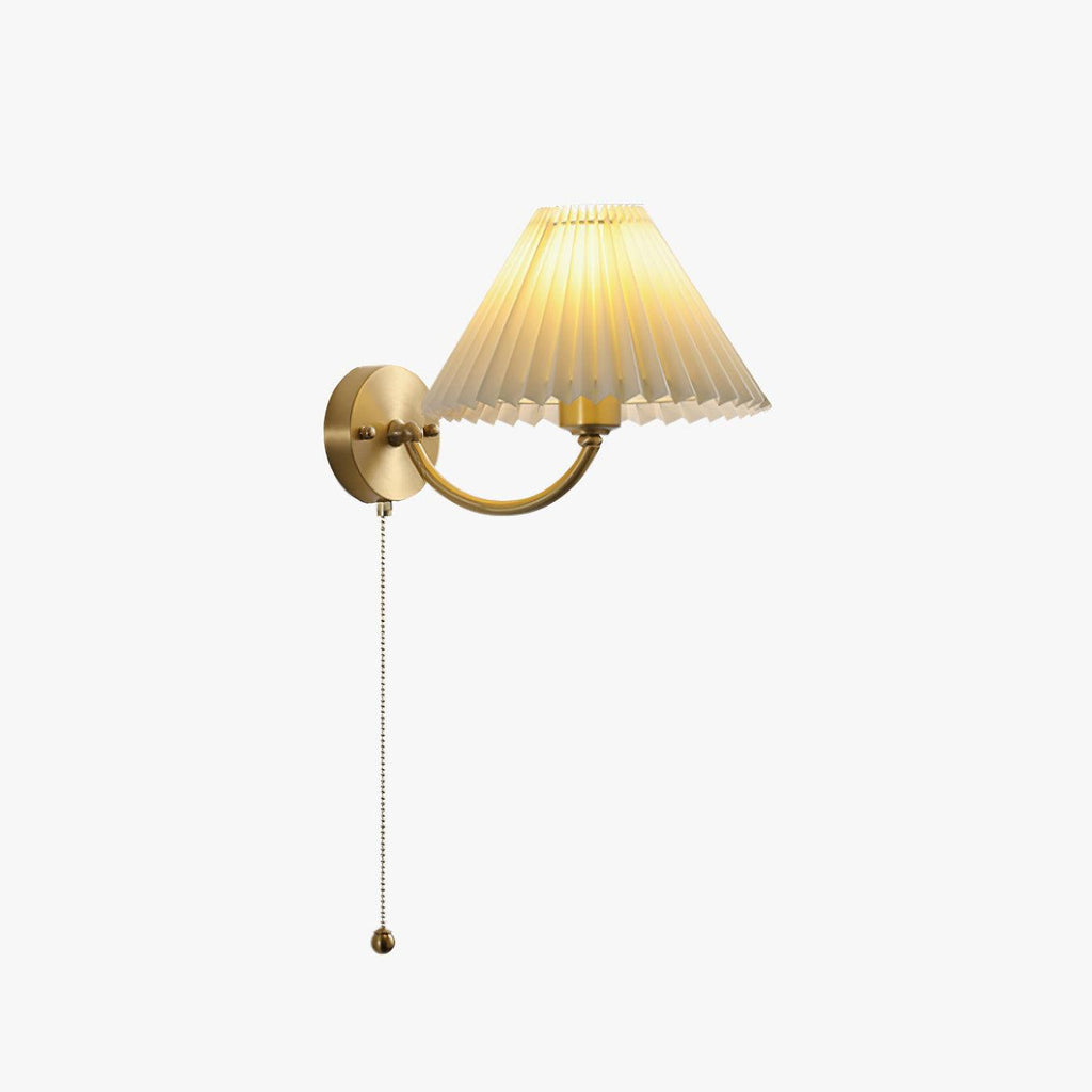 Pleated Wall Lamp