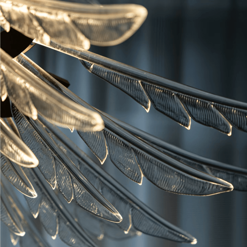 Galaxy Plumage Ascent Crystal Chandelier