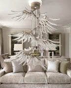 Galaxy Plumage Ascent Crystal Chandelier