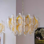 Poliedro Murano Glass Chandelier