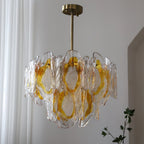 Poliedro Murano Glass Chandelier