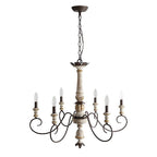 Poppe Wooden Chandelier