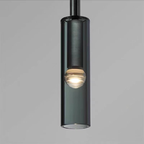 Kacey Postmodern Round Glass Chandelier for Staircase