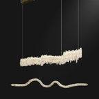 Primary Crystal Linear Chandelier