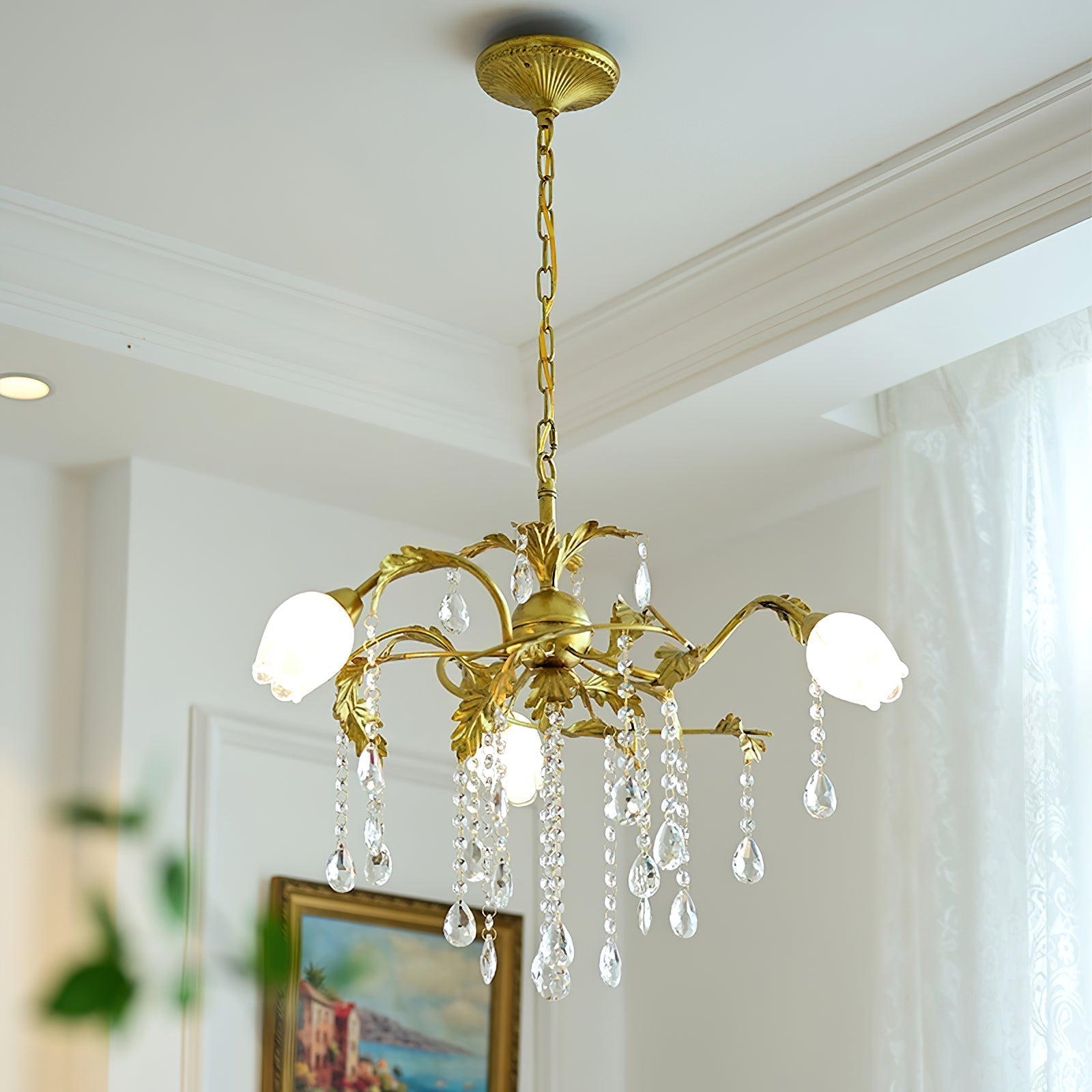 Prosecco Chandelier