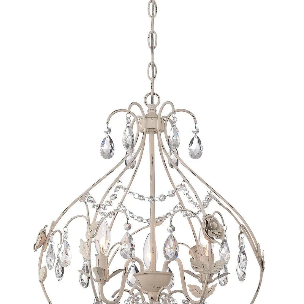 Provencal Blanc Chandelier