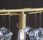 New Flower Romantic Light Luxury Crystal Chandelier for Bedroom / Living / Dining Room