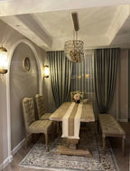 Post-Modern Raindrop Crystal Chandelier Rectangle / round Light for Living Room / dining Table