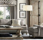 Post-Modern Raindrop Crystal Chandelier Rectangle / round Light for Living Room / dining Table