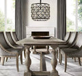 Post-Modern Raindrop Crystal Chandelier Rectangle / round Light for Living Room / dining Table