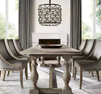 Post-Modern Raindrop Crystal Chandelier Rectangle / round Light for Living Room / dining Table