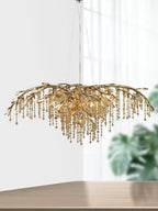 New Luxury Branch Crystal Pendant Chandelier Designer Creative Art Dining Room / living Room Light