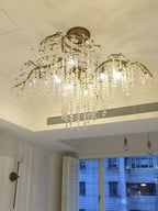 New Luxury Branch Crystal Pendant Chandelier Designer Creative Art Dining Room / living Room Light