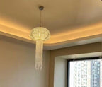 New Designer Model Jellyfish Crystal Pendant Chandelier for Dining Room / entrway / bedroom