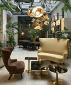 Modern Rock Acrylic Special Shape Pendant Lighting