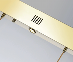 Modern Crystal Butterfly Pendant Light with Gold / chrome Finish Stainless Steel Frame LED