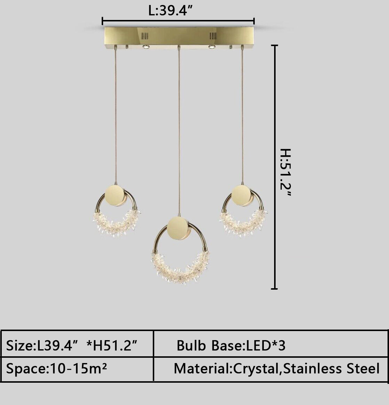 Modern Crystal Butterfly Pendant Light with Gold / chrome Finish Stainless Steel Frame LED