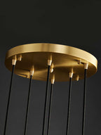 Post-Modern Extra-Long Pendant Light Fixtures for Staircase / high-Ceiling Space / foyer