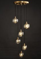 Post-Modern Extra-Long Pendant Light Fixtures for Staircase / high-Ceiling Space / foyer