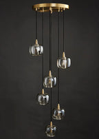 Post-Modern Extra-Long Pendant Light Fixtures for Staircase / high-Ceiling Space / foyer