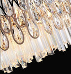 Oversized Multi-Layers Luxury Creative Art Crystal Chandelier for Foyer / staircase / hallway