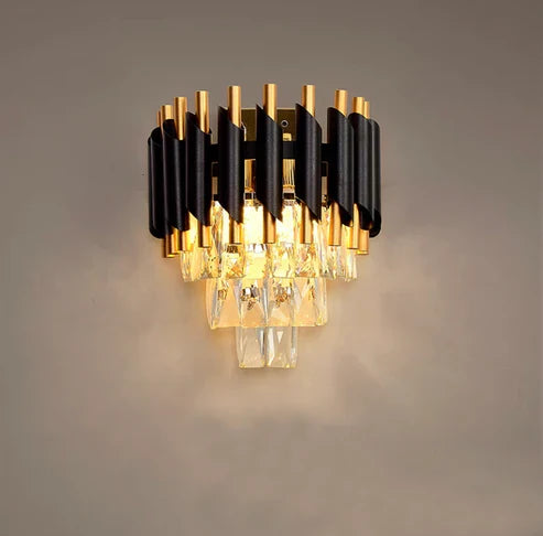 Modern Luxury Multi-Tier Oval / round Crystal Tiered Chandelier