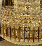 American Luxuary Multi Level Crystal Chandelier Hotel Lobby Hall Living Room