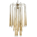 Luxury 23-Light Brass Tree Pendant Light