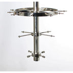 Modern Creative Extra Large Flower Glass Chandelier for Staircase / foyer / villa
