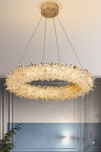 Quartz Crystal Chandelier