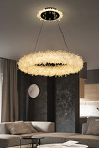 Quartz Crystal Chandelier