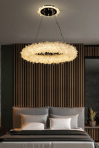Quartz Crystal Chandelier