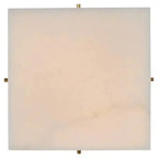 Large 'titan 4' Alabaster Wall or Ceiling Lamp Flush Mount