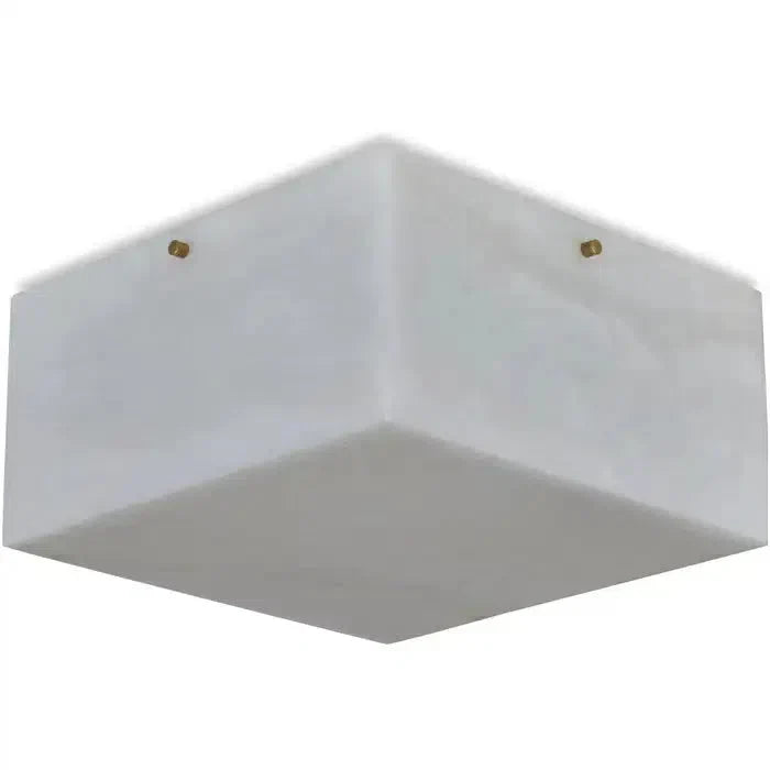 Large 'titan 4' Alabaster Wall or Ceiling Lamp Flush Mount
