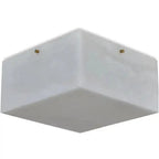 Large 'titan 4' Alabaster Wall or Ceiling Lamp Flush Mount
