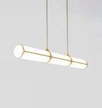 Modern Cylindrical Chandelier for Dining Room / kitchen Island