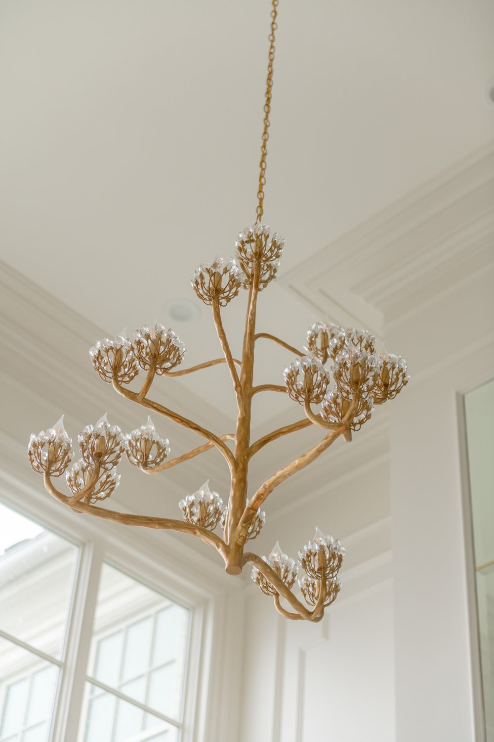 Mina Luxury Branch Flower Chandelier