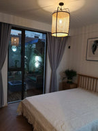 Rattan Cane Pendant Light