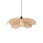 Rattan Petal Pendant Lamp