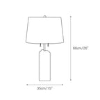 Raw Alabaster Table Lamp